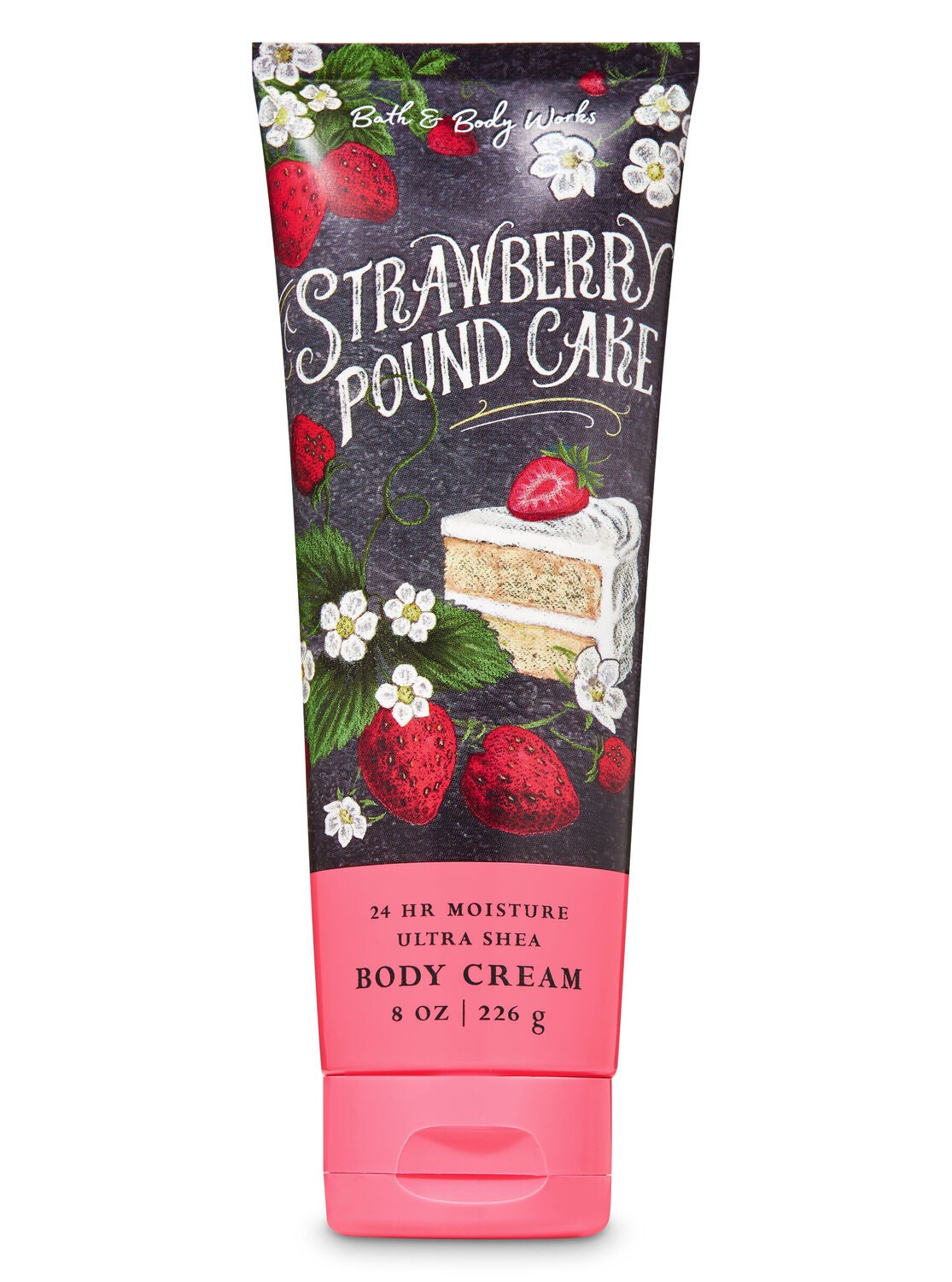 Strawberry Pound Cake Ultra Shea Body Cream - Bath And Body Works