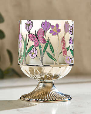 Butterfly 3-Wick Candle Holder