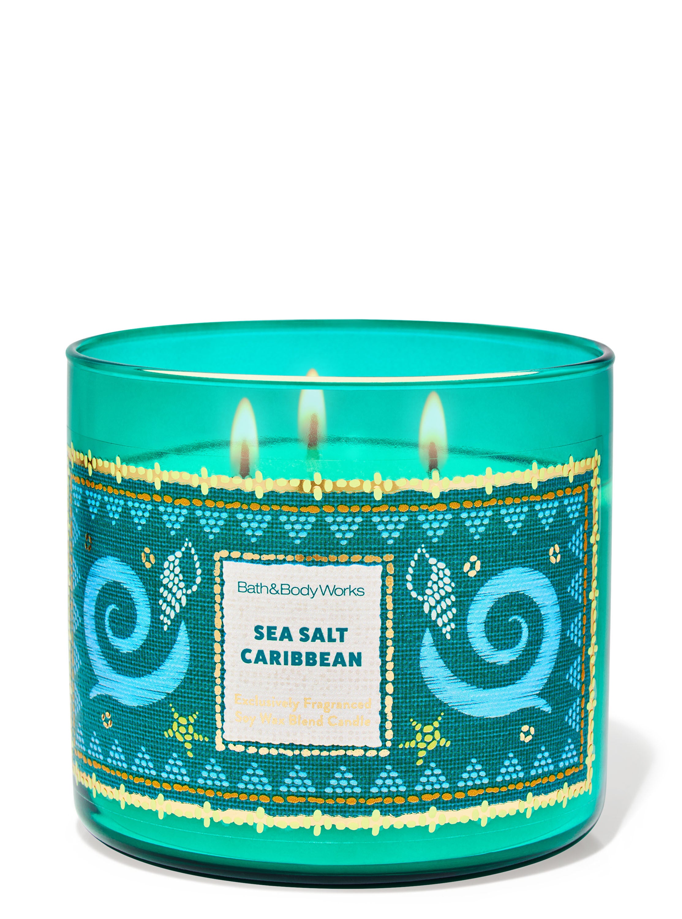 Sea Salt Caribbean 3-Wick Candle | Bath & Body Works