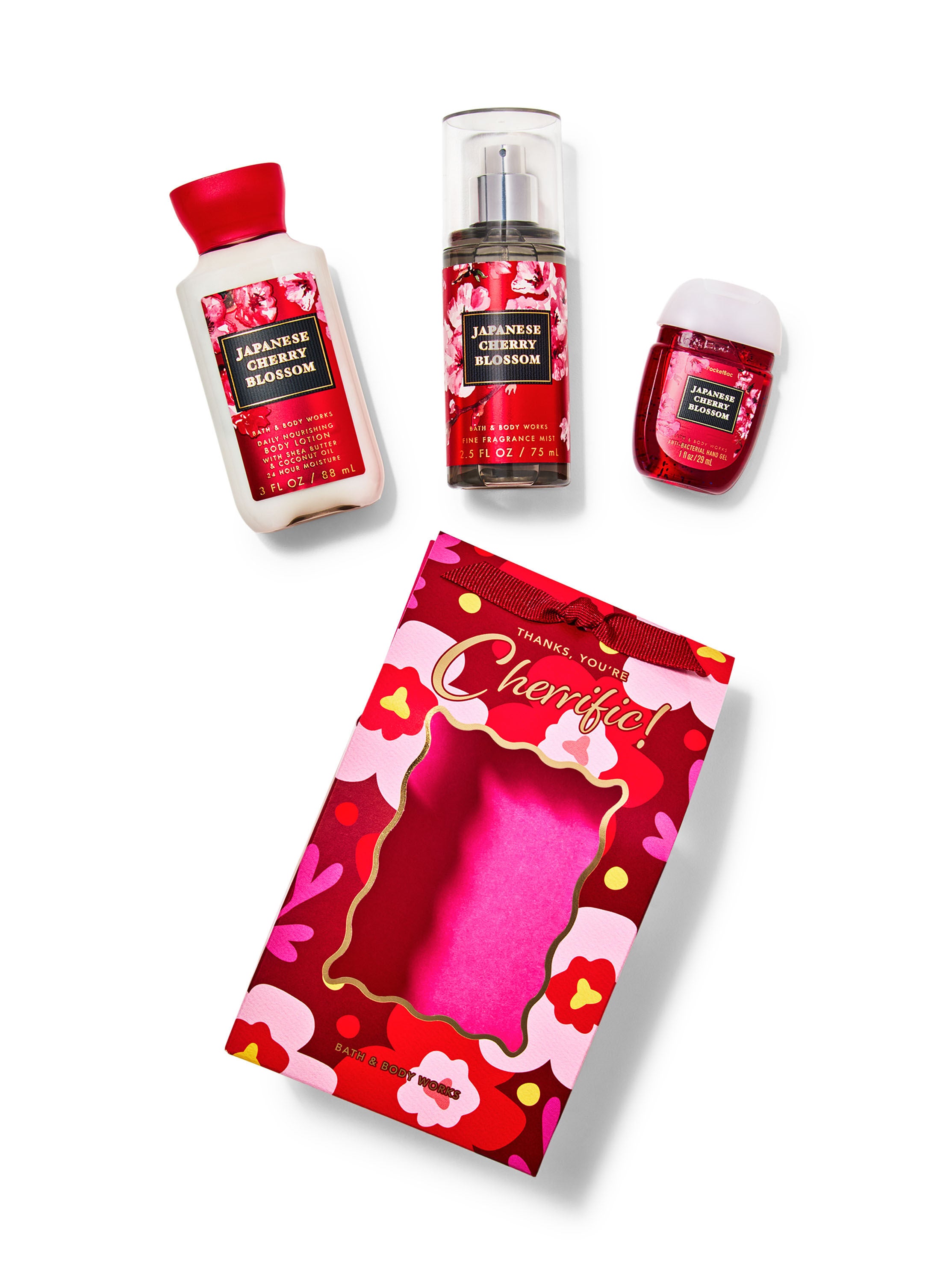 適切な価格 Cherry Japanese Blossom Works Body & Bath | Set Gift Mini その他