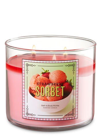STRAWBERRY SORBET 3-Wick Candle