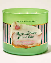 Cherry Blossom Pound Cake 3-Wick Candle