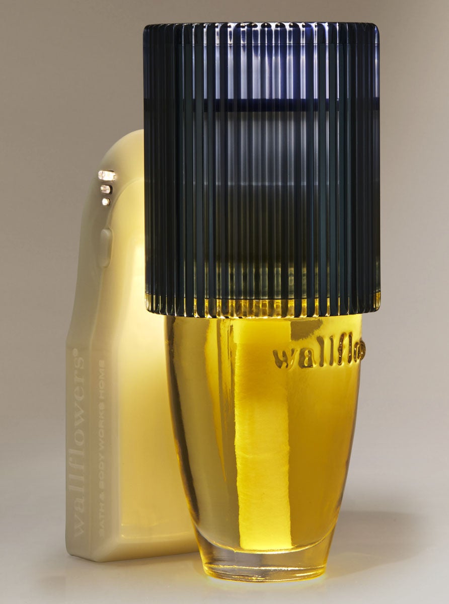 Midnight Fluted Nightlight Wallflowers Scent Control&amp;trade; Fragrance Plug