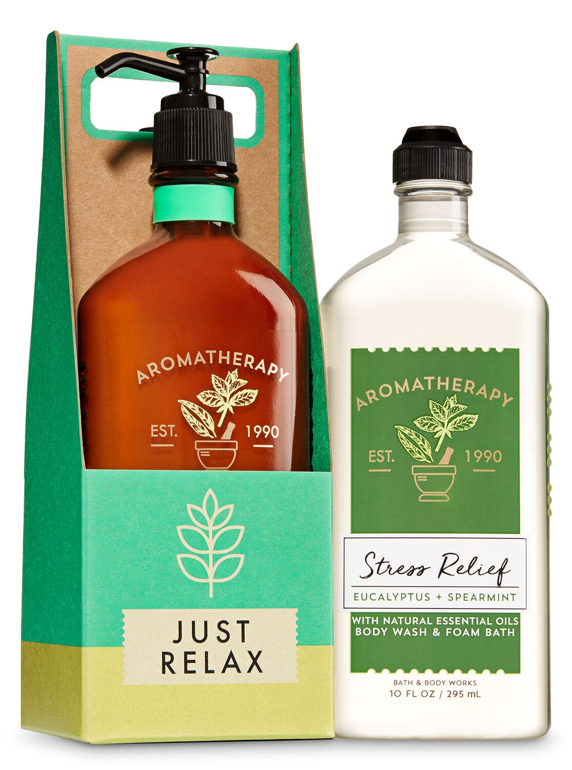 Eucalyptus Spearmint Just Relax Gift Set Aromatherapy Bath Body Works