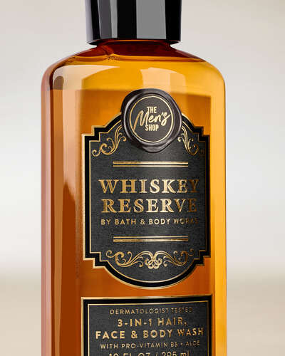 Whiskey Reserve 3-in-1 Hair, Face & Body Wash