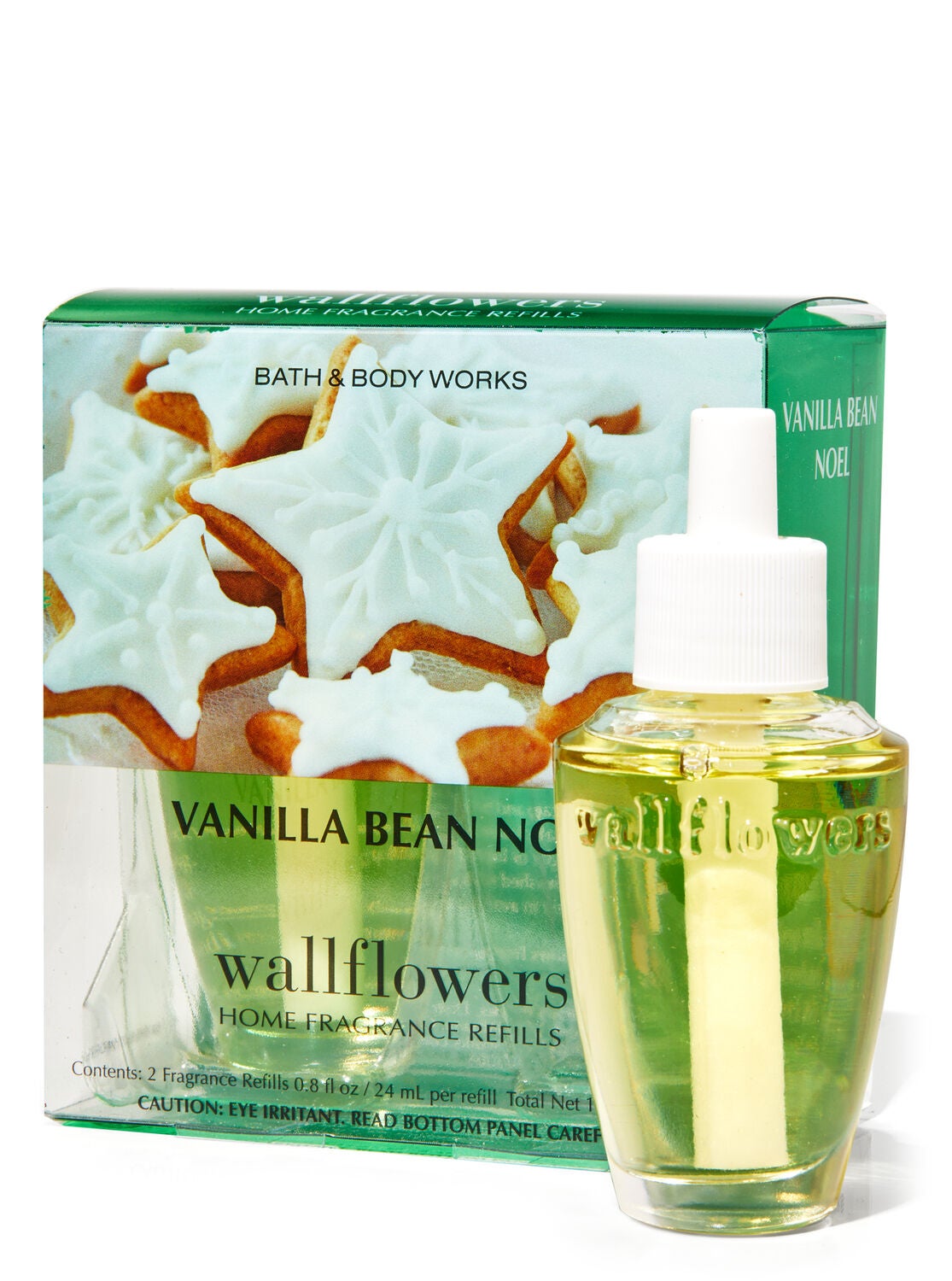 Vanilla Bean Noel Wallflowers Refills, 2-Pack - Bath And Body Works