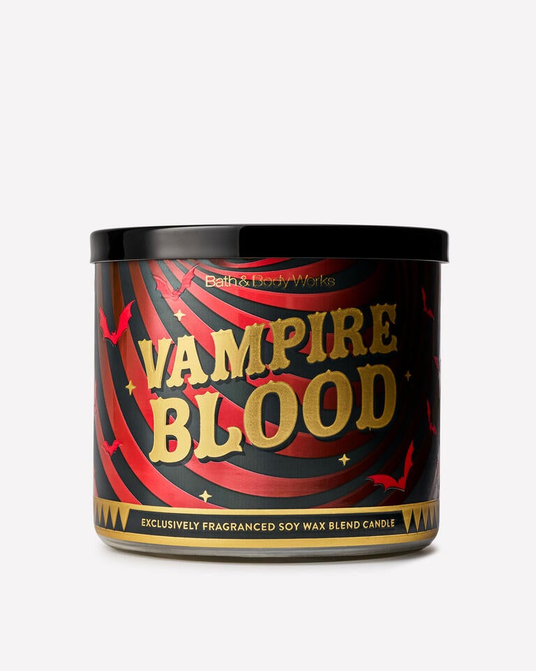 Bath and Body Works Vampire Blood Three wick Candle