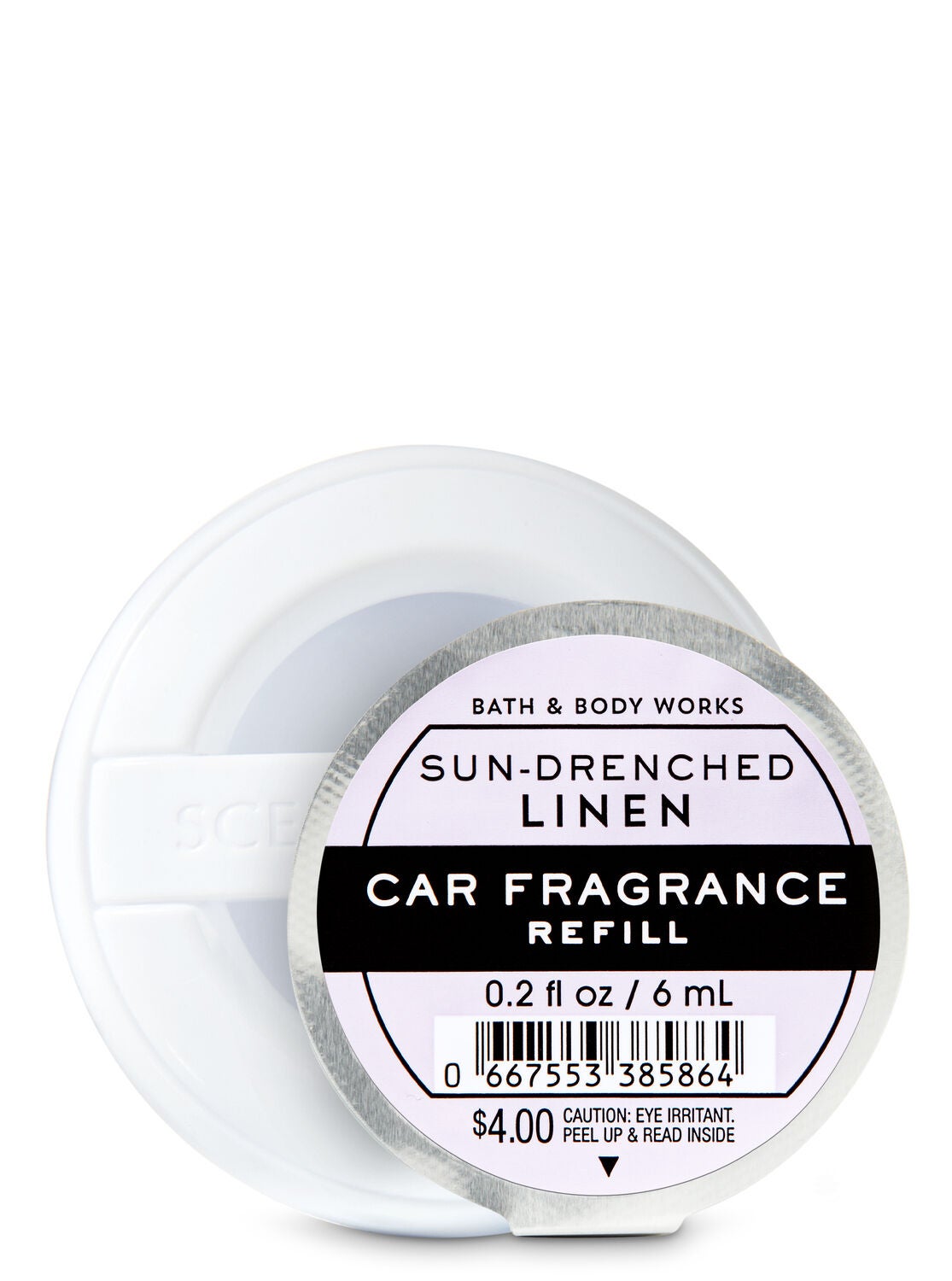 Sun-Drenched Linen Car Fragrance Refill - Bath And Body Works