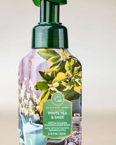 White Tea & Sage Gentle & Clean Foaming Hand Soap