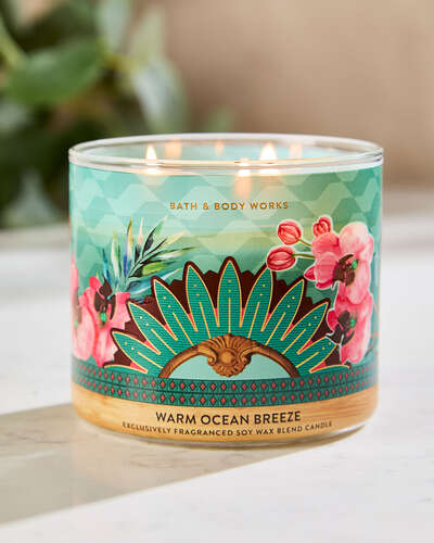 Warm Ocean Breeze 3-Wick Candle