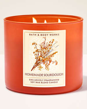 Homemade Sourdough 3-Wick Candle