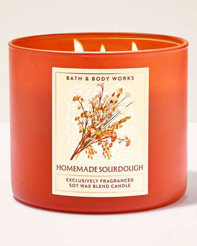 Homemade Sourdough 3-Wick Candle