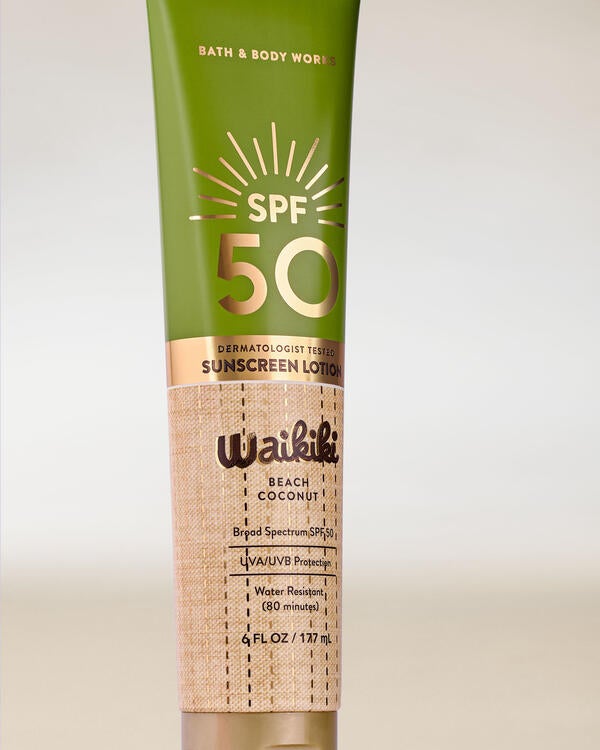Waikiki Beach Coconut SPF Lotion