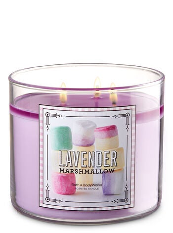 Lavender Marshmallow 3-Wick Candle