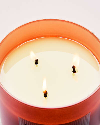 Pink Lavender & Espresso 3-Wick Candle