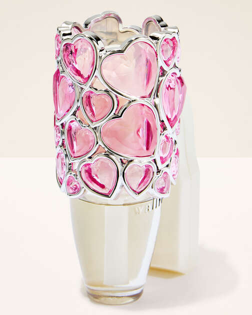 Pink Hearts Nightlight Wallflowers Fragrance Plug