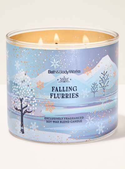 Falling Flurries 3-Wick Candle