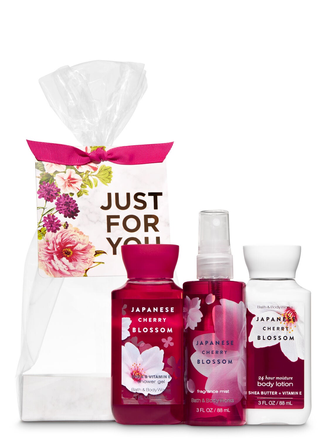 Japanese Cherry Blossom Just For You Mini Gift Set - Bath And Body Works