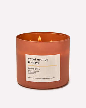 Sweet Orange & Agave 3-Wick Candle