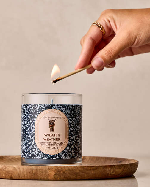Sweater Weather Single Wick Candle