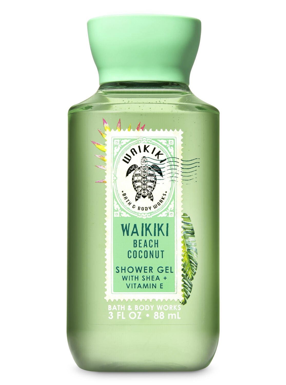 Signature Collection Waikiki Beach Coconut Travel Size Shower Gel - Bath And Body Works