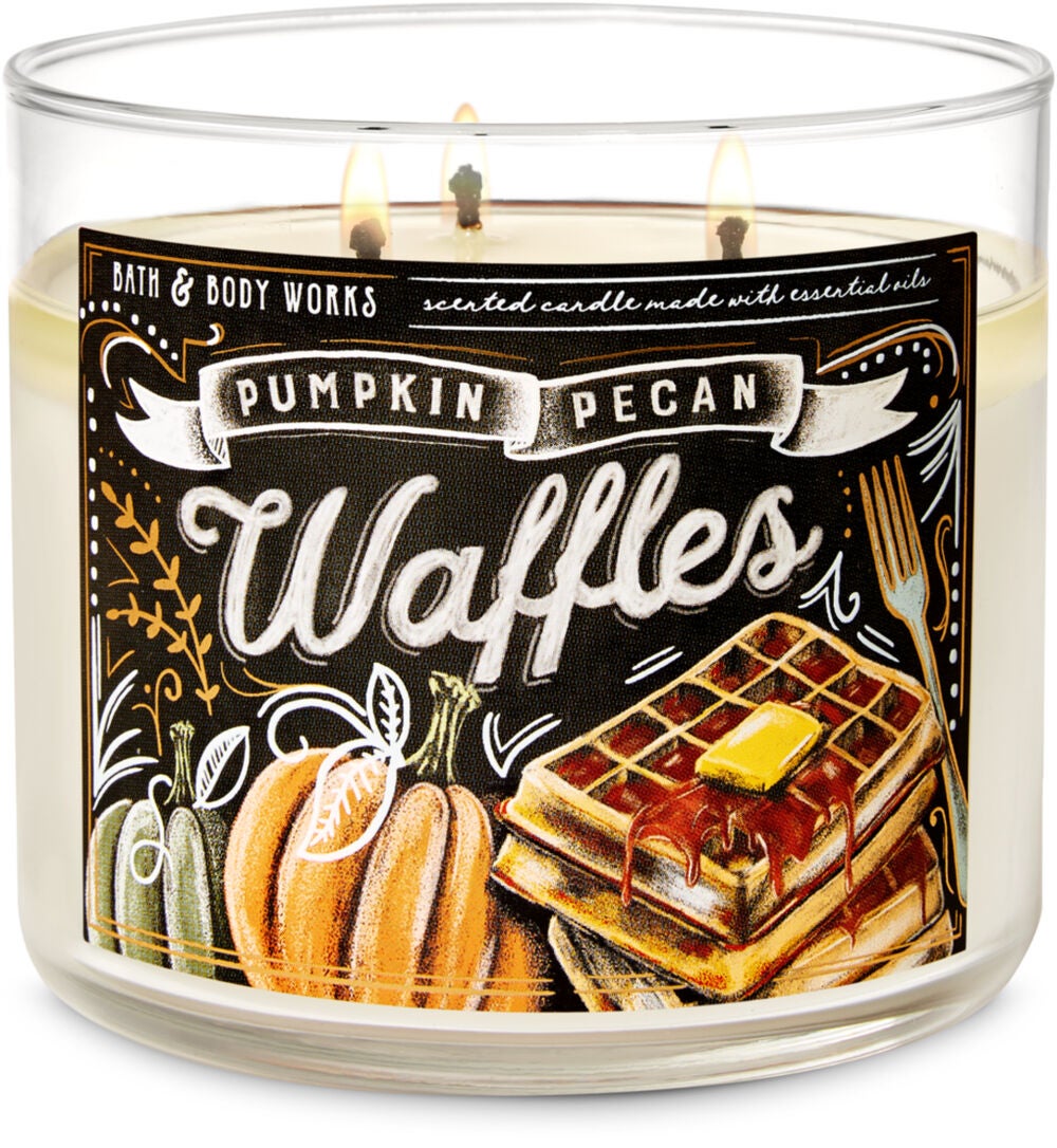 Pumpkin Pecan Waffles 3-Wick Candle
