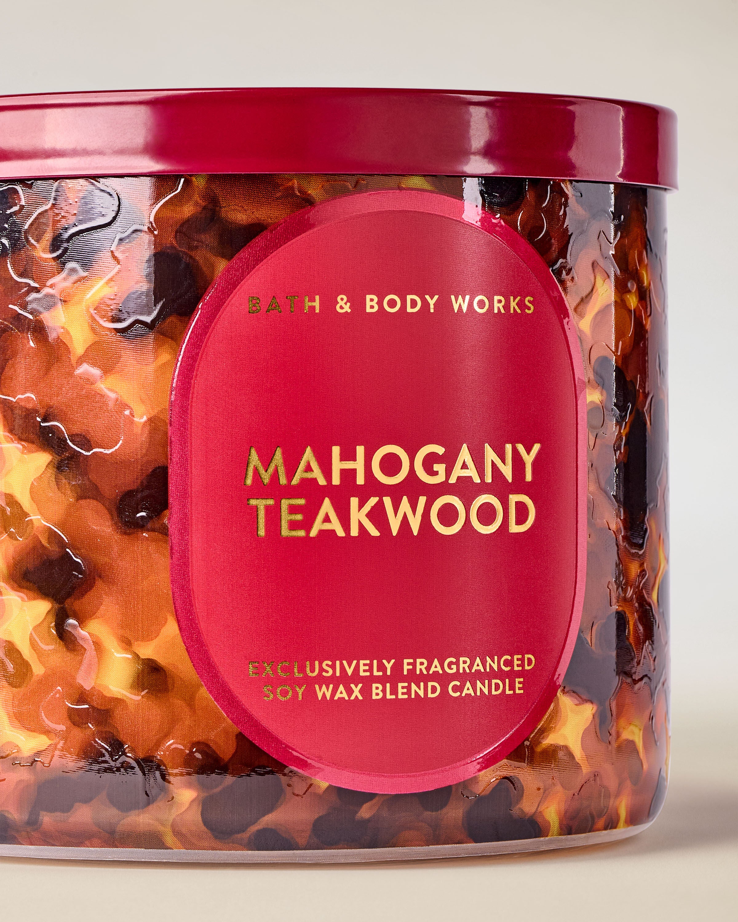 Bath & Body Works Mahogany Teakwood Candle - Thumbnail 3