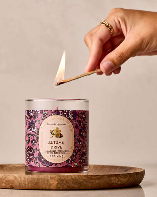Autumn Drive Single Wick Candle