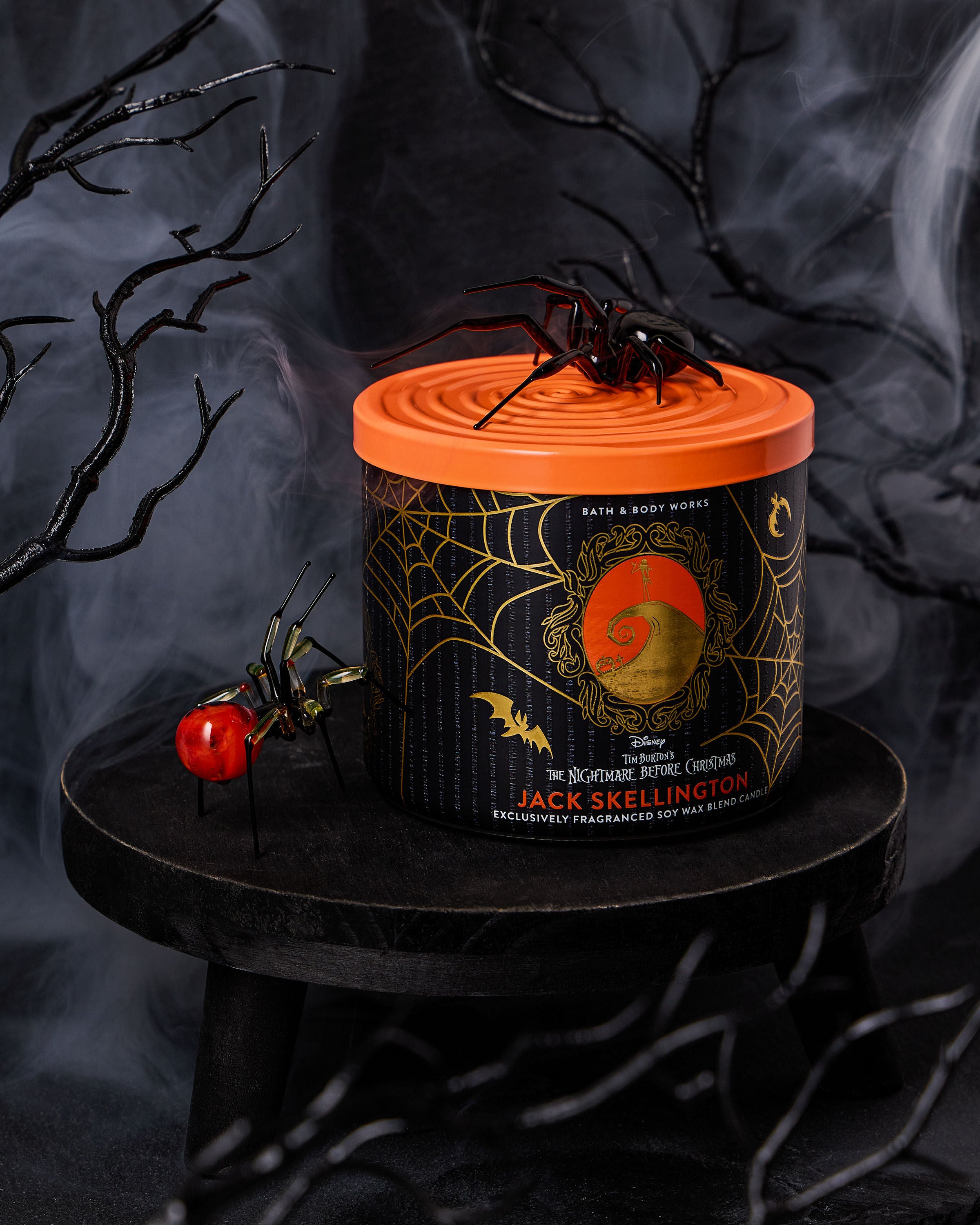 Jack Skellington 3-Wick Candle | Bath & Body Works
