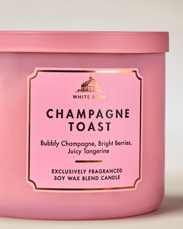 Champagne Toast 3-Wick Candle