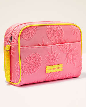 Pink Pineapple Cosmetic Bag