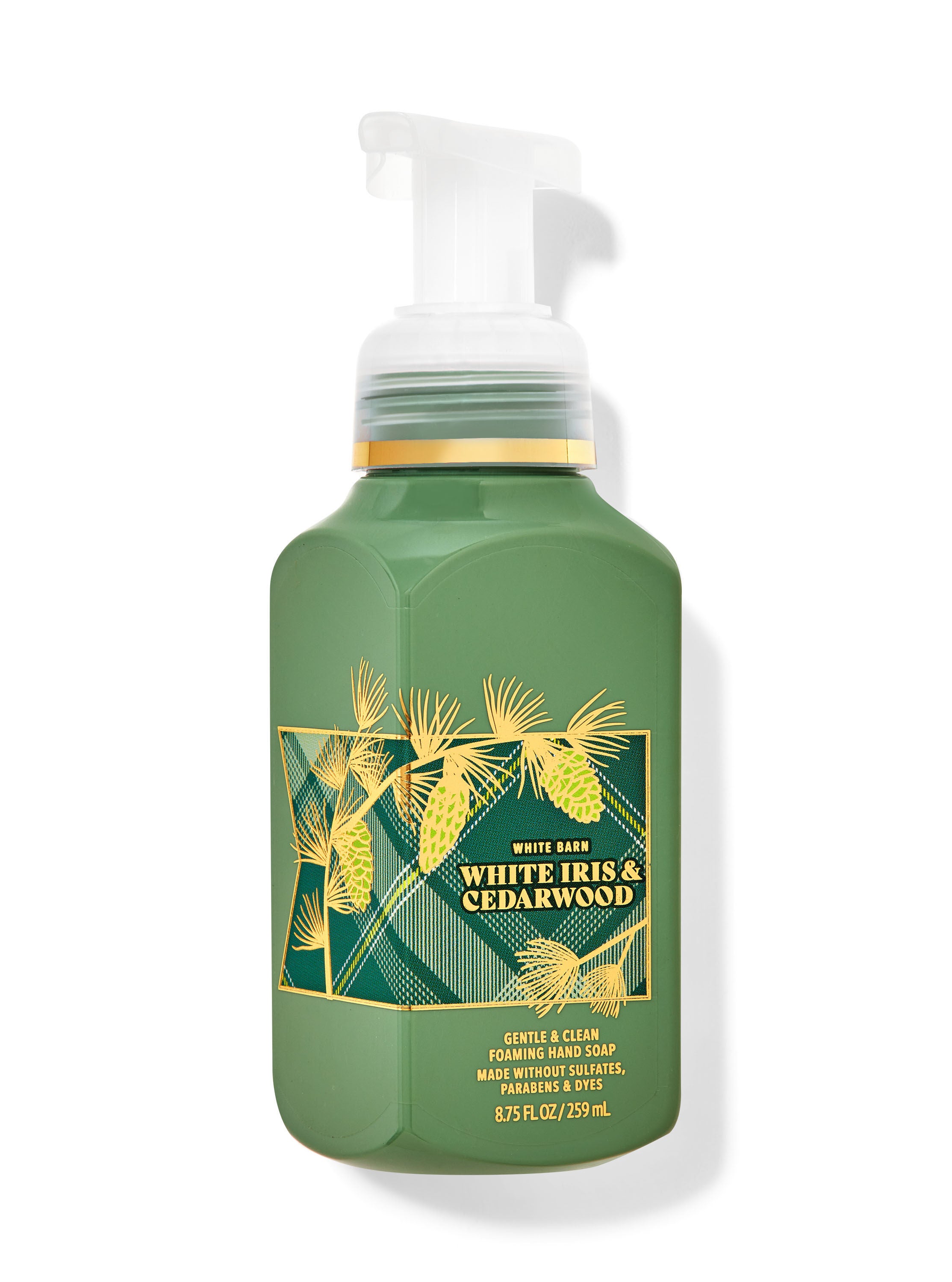 White Iris & Cedarwood Gentle & Clean Foaming Hand Soap