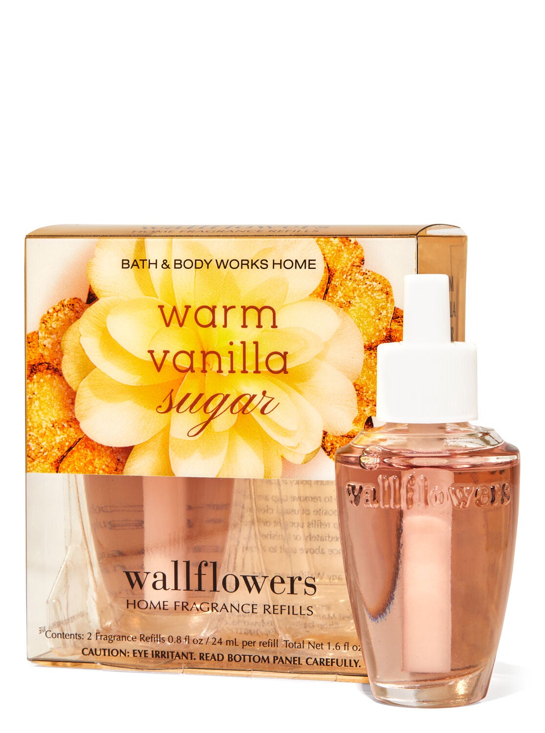 Warm Vanilla Sugar Wallflowers Refills, 2-Pack - Bath And Body Works