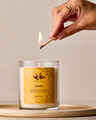 Leaves Single Wick Candle