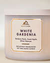 White Gardenia 3-Wick Candle