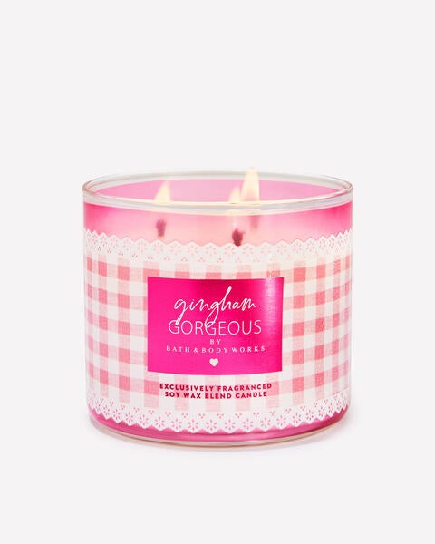 Gingham Gorgeous 3-Wick Candle
