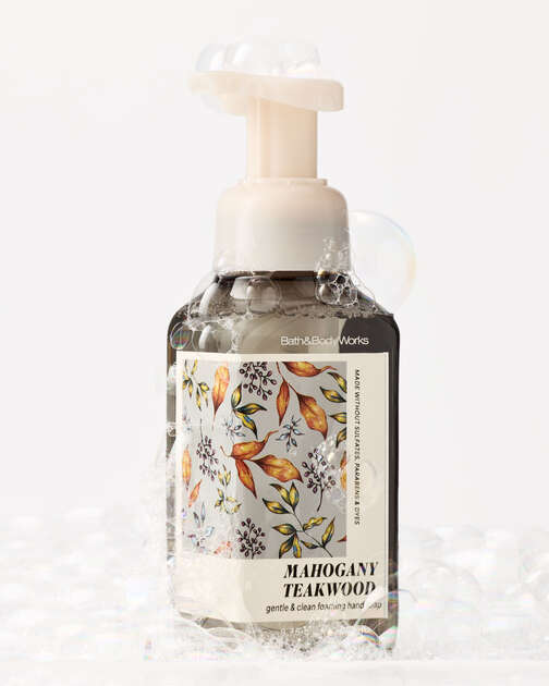 Mahogany Teakwood Gentle & Clean Foaming Hand Soap