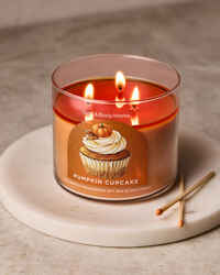 Pumpkin Cupcake 3-Wick Candle