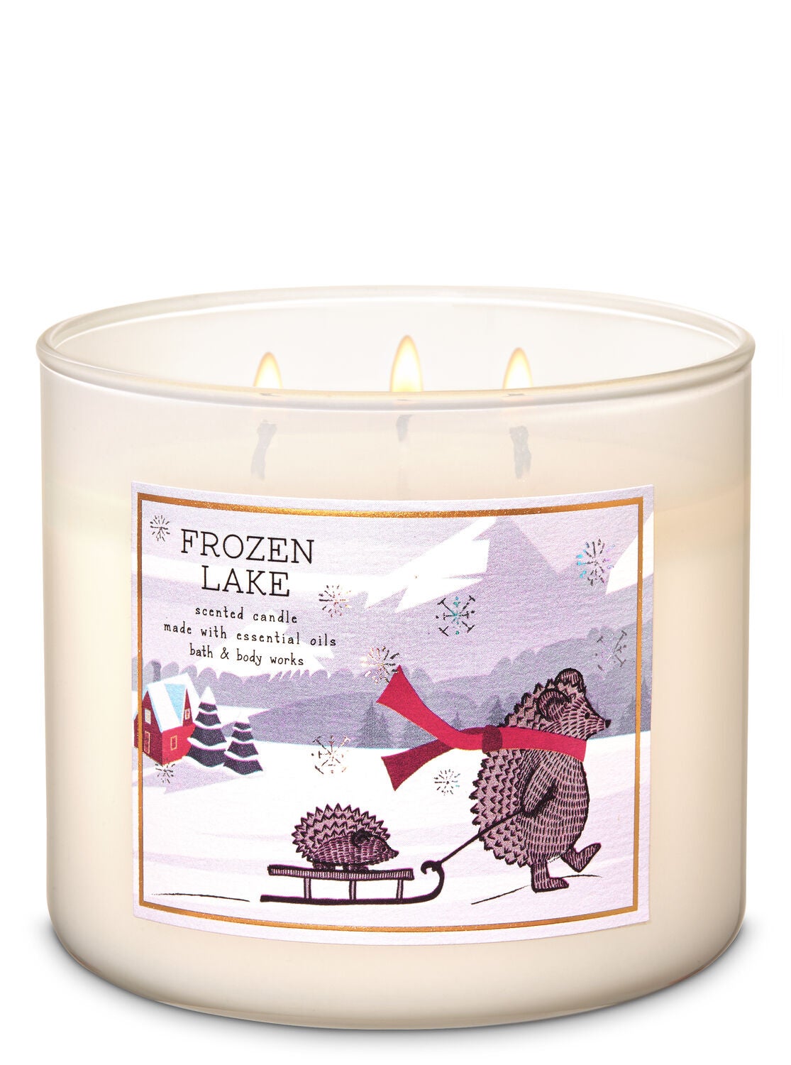 Frozen Lake 3-Wick Candle - Bath And Body Works
