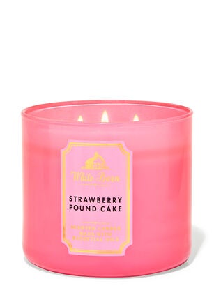 Strawberry Pound Cake 3-Wick Candle