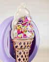 Soft Serve Cone with Sprinkles Car Fragrance Holder
