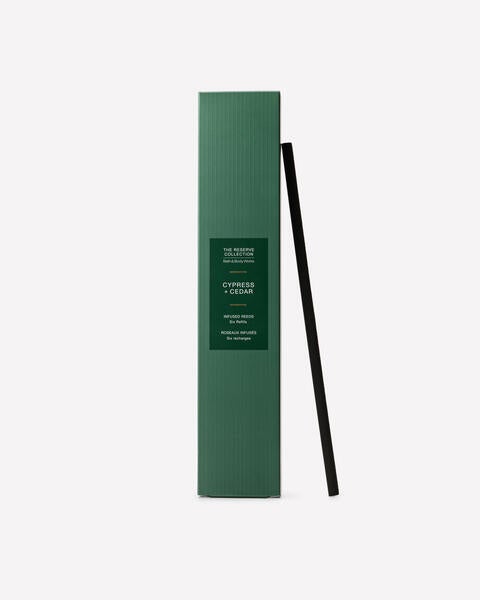 Cypress + Cedar Fragrance-Infused Liquidless Reeds