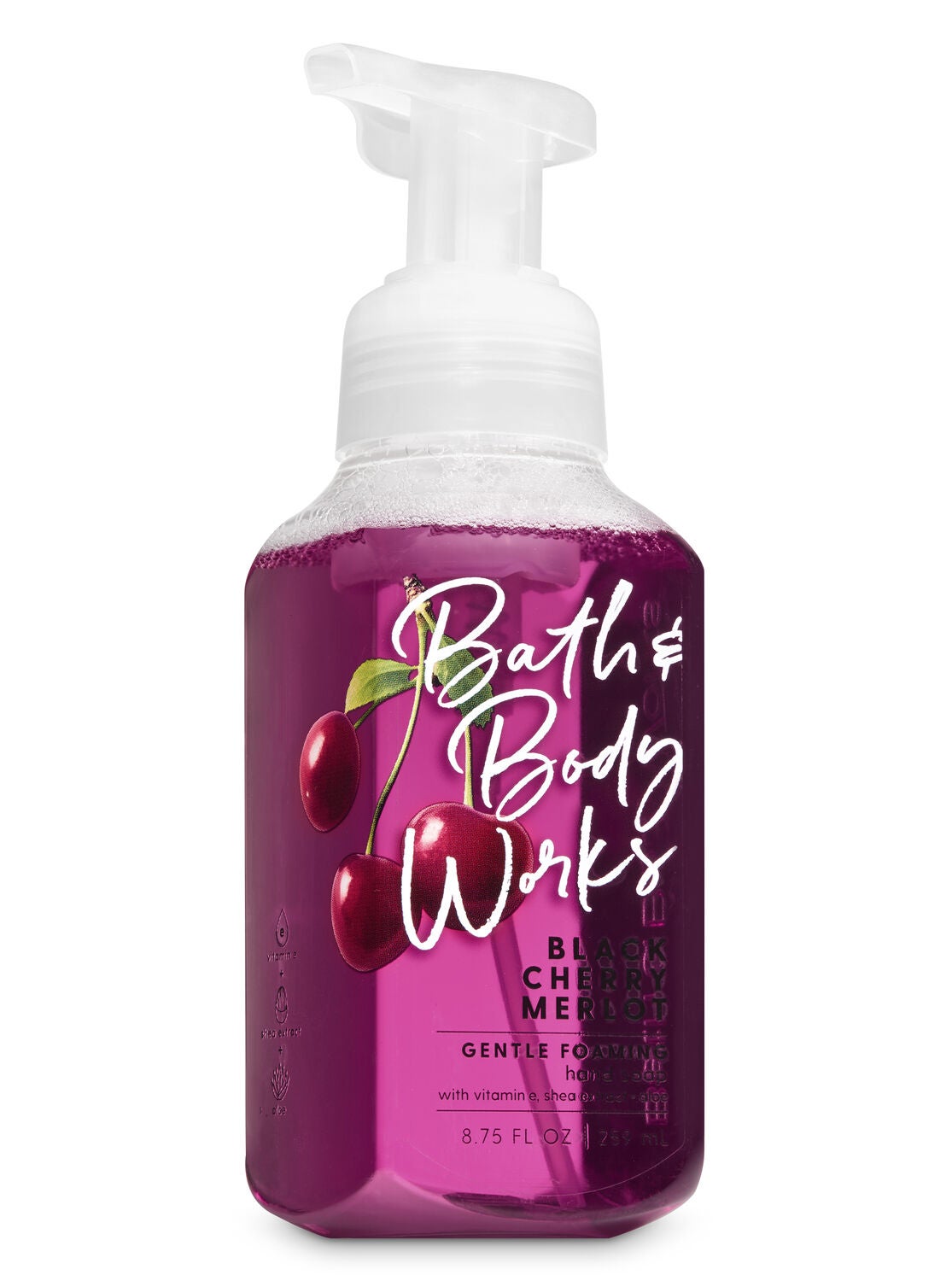 Black Cherry Merlot Gentle Foaming Hand Soap - Bath And Body Works