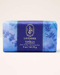 Lavender Vanilla Shea Butter Cleansing Bar