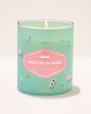 Meet Me In Miami Single Wick Candle