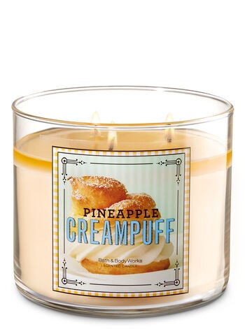 PINEAPPLE CREAM PUFF 3-Wick Candle