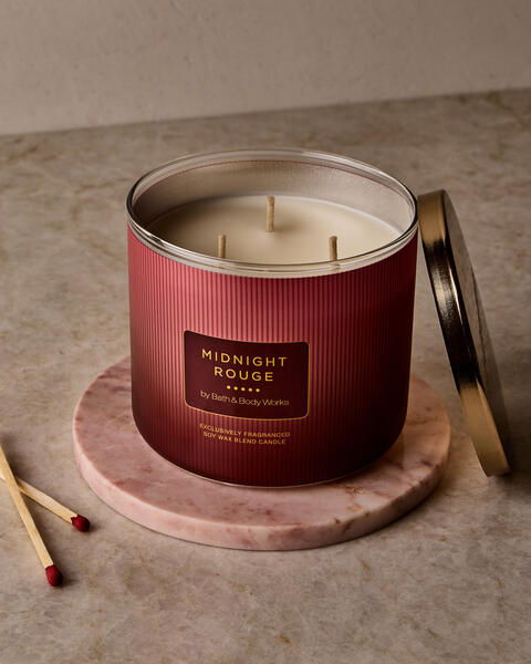 Midnight Rouge 3-Wick Candle