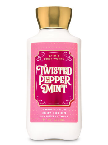  Twisted Peppermint Super Smooth Body Lotion - Bath And Body Works