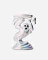 Drippy Ghost Pedestal 3-Wick Candle Holder