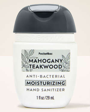 Mahogany Teakwood Moisturizing PocketBac Hand Sanitizer